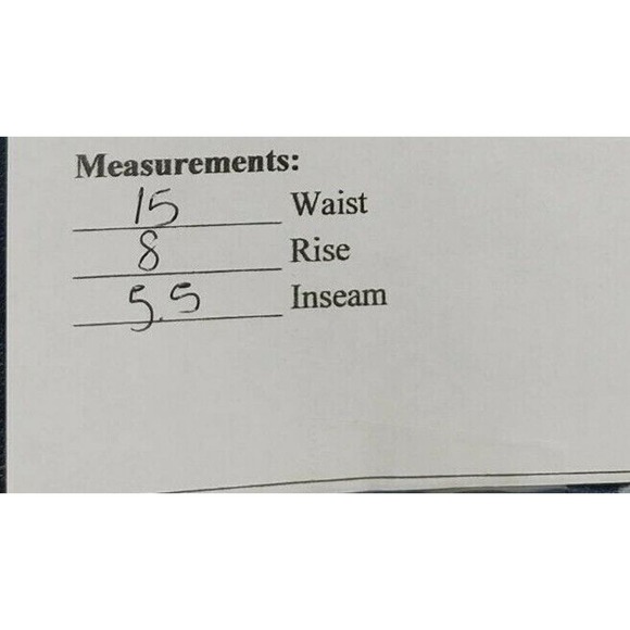 CC - Mossimo Denim Jean Summer Shorts Women 4 Blue Medium Wash Mid Rise Stretch - Picture 5 of 5